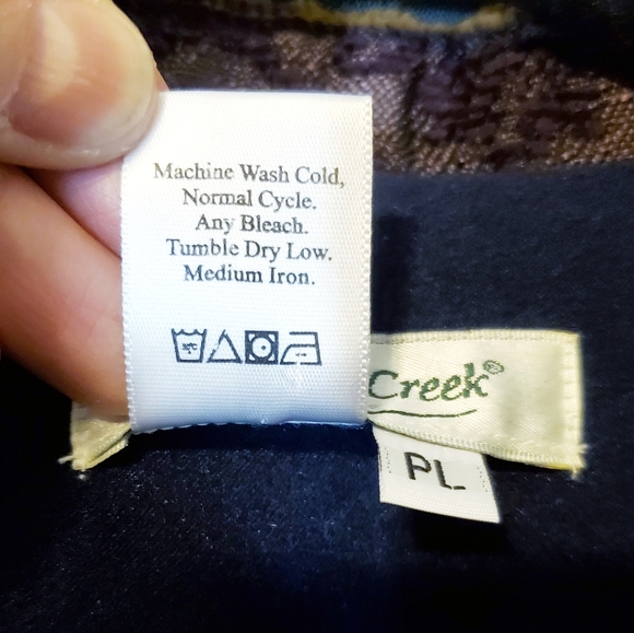 Vintage Coldwater Creek Tapestry Blazer Jacket PL - Picture 4 of 6